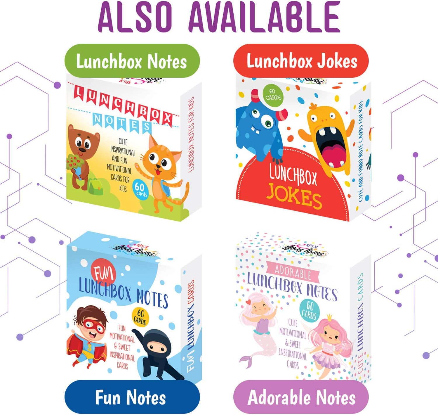 Notas para la lonchera para niños, 60 divertidas tarjetas de acertijo robot para niños y niñas, crea notas memorables para pensar en ti
