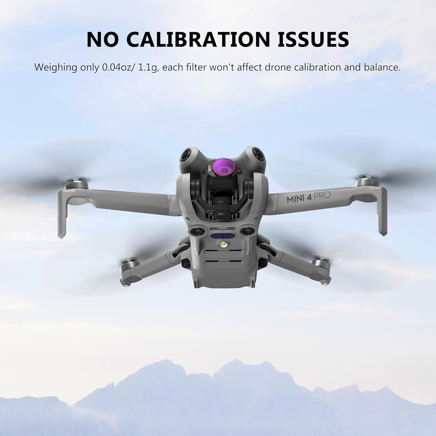 STARTRC Kit de filtro para DJI Mini 4 Pro  Paquete de 4 filtros NDPL8 NDPL16 NDPL64 NDPL256 de densidad neutra para lente de cámara compatibles con