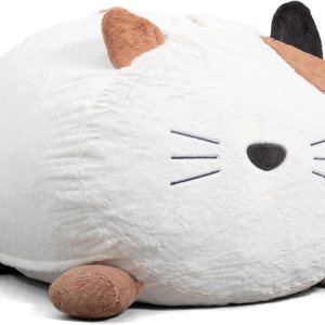 Big Joe Wild Things – Puf de animales relleno de espuma con funda extraíble, Francesca Feline Snugglepuff, piel sintética suave, 3 pies de grande Big Joe Wild Things – Puf de animales relleno de espuma con funda extraíble, Francesca Feline Snugglepuff, piel sintética suave, 3 pies de grande