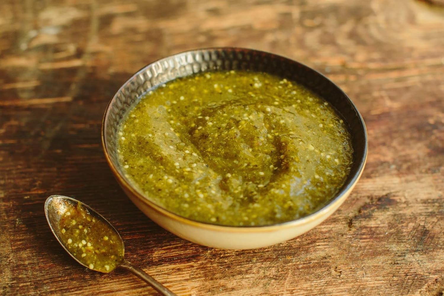 Salsa de Tomatillo Verde 3 Botellas Peso Neto 12.7 Oz (12.70 oz)
