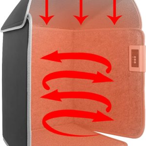 Calentador eléctrico portátil con temporizador, calor extra para piernas, tobillos, pies, plegable, portátil y silencioso, para oficina, debajo del Calentador eléctrico portátil con temporizador, calor extra para piernas, tobillos, pies, plegable, portátil y silencioso, para oficina, debajo del