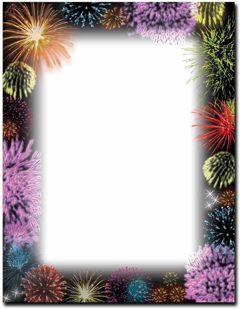 Fireworks – Papel para impresora láser y de inyección de tinta (25 unidades)
