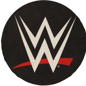 Alfombra con logotipo de WWE, tapete frontal con logotipo de World Wrestling Entertainment, decoración del hogar de la WWE, alfombras redondas para Alfombra con logotipo de WWE, tapete frontal con logotipo de World Wrestling Entertainment, decoración del hogar de la WWE, alfombras redondas para