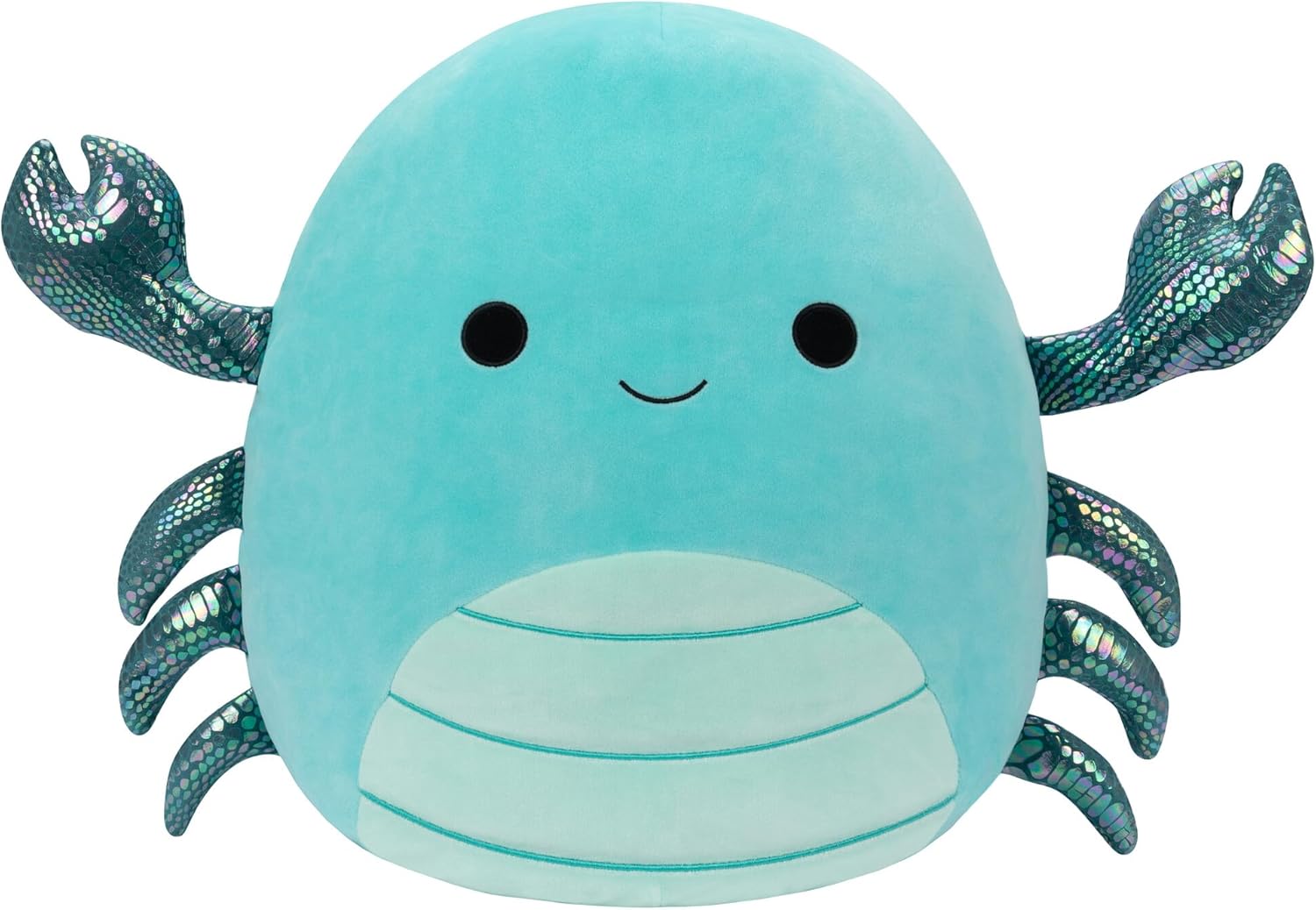 Squishmallows Original Carpio Teal Scorpion de 16 pulgadas – Peluche oficial de Jazwares grande y ultrasuave