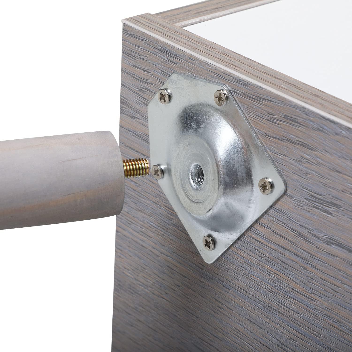 Juego de 2 mesitas de noche con cajón de almacenamiento, patas de madera maciza, mesa auxiliar moderna, mesita de noche, muebles de mediados de