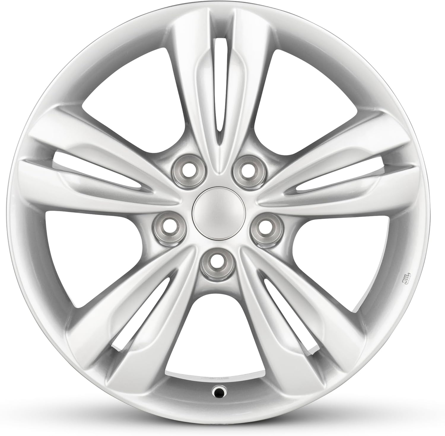 Para Hyundai Tucson 2010-2016 Llanta de aluminio pintado plateado de 17 pulgadas – Reemplazo directo OE – Rueda de coche lista para carretera