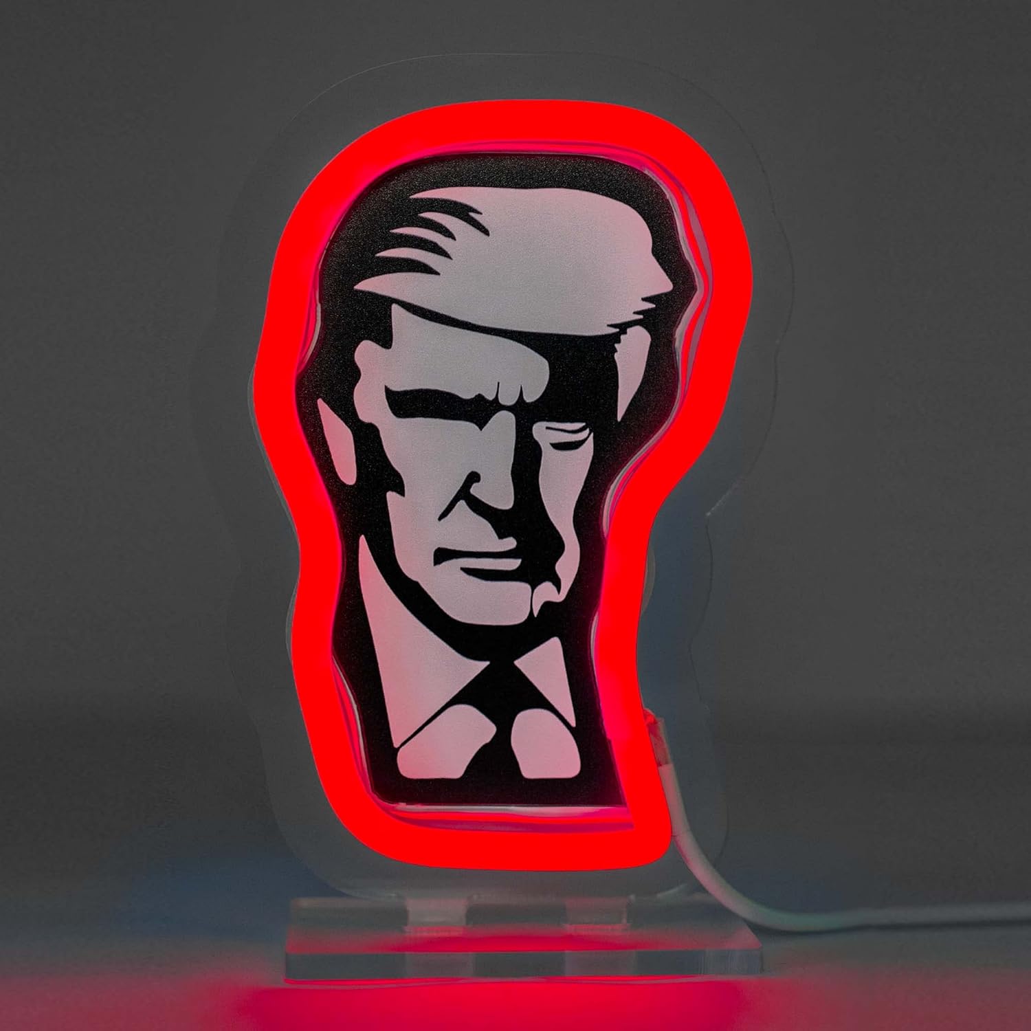 M2A Trump – Letrero LED de neón para decoración de sala de estar, luces nocturnas decorativas para dormitorio, cueva de hombre, bar, club,