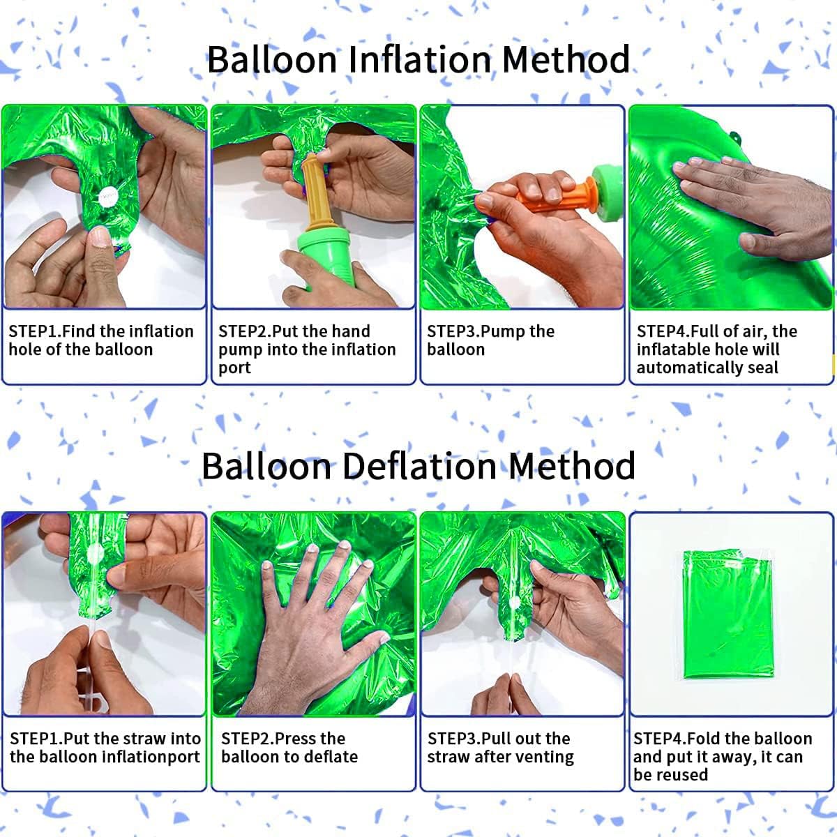 Globos digitales de 40 pulgadas, color verde oscuro del número 0-9, globos grandes de aluminio Mylar número 5 para boda, graduación, baby shower,