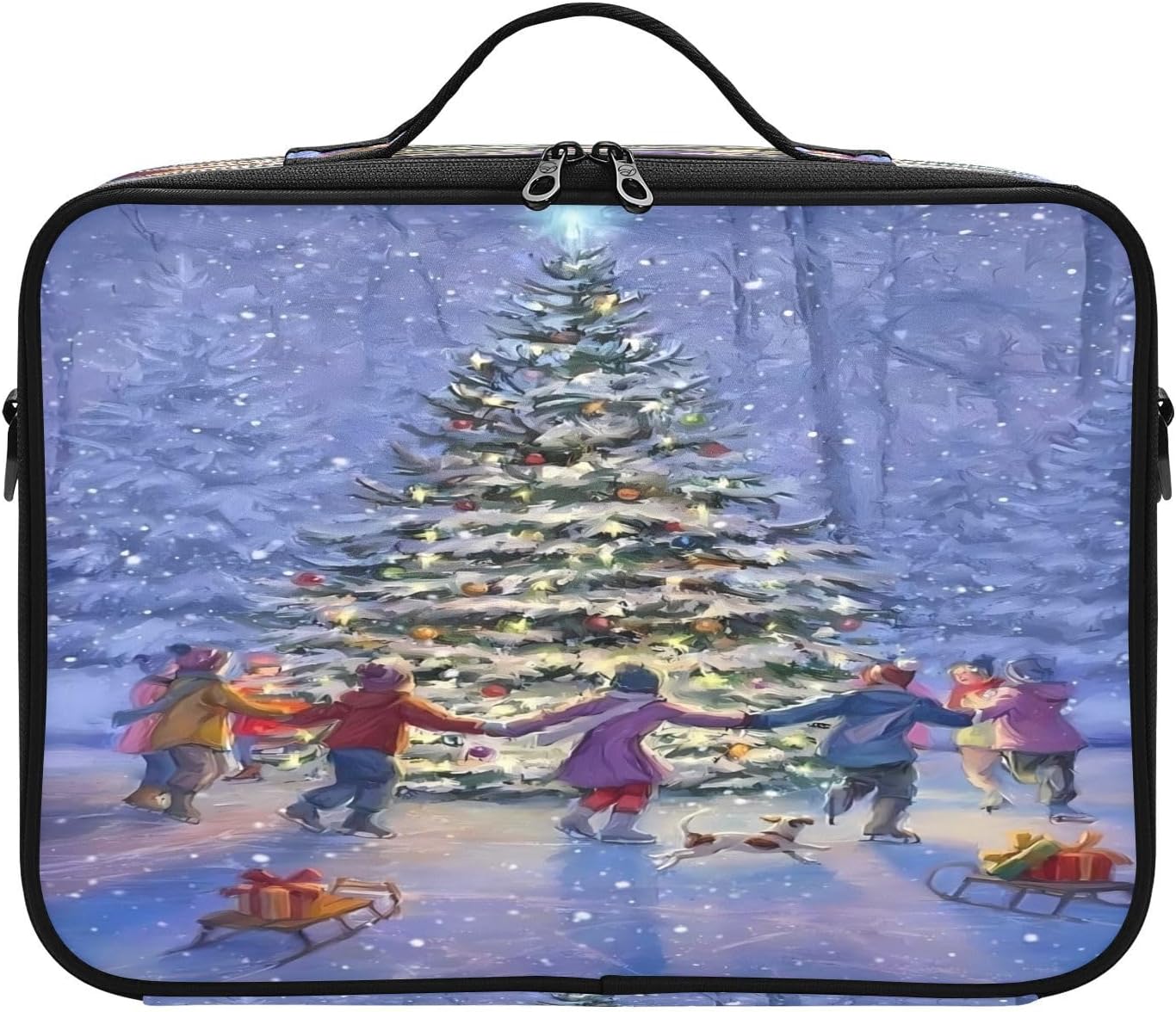 Tree portable travel makeup cosmetic bag bag travel toiletry make up bag organizator large travel makeup cosmetiqueras pequenas para maquillaje men