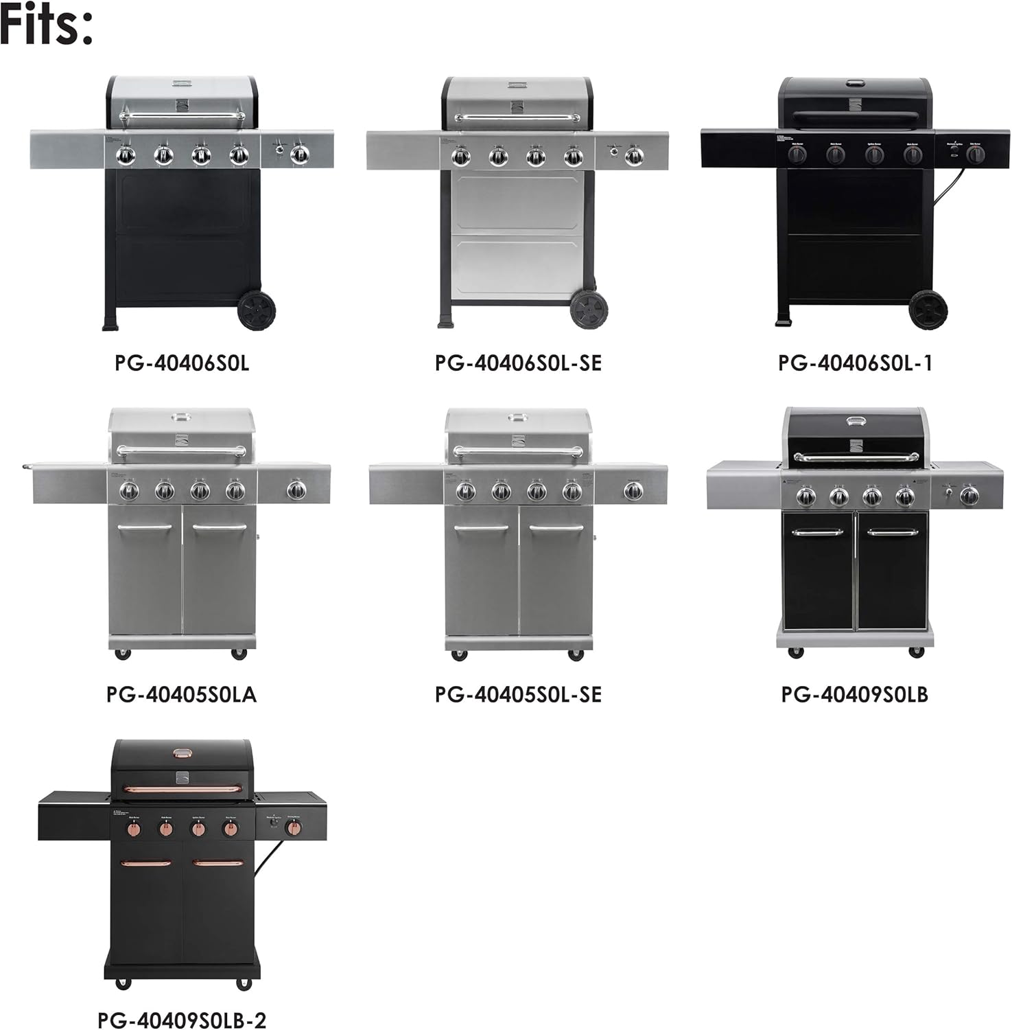 Kenmore Funda para parrilla al aire libre, 56 pulgadas, impermeable, resistente a la intemperie, a los rayos UV y a la decoloración, ajuste
