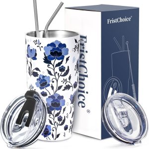 Vaso de 30 onzas con tapas y pajillas, vaso aislado de doble pared, vaso de acero inoxidable al vacío, con recubrimiento en polvo, taza de café de Vaso de 30 onzas con tapas y pajillas, vaso aislado de doble pared, vaso de acero inoxidable al vacío, con recubrimiento en polvo, taza de café de