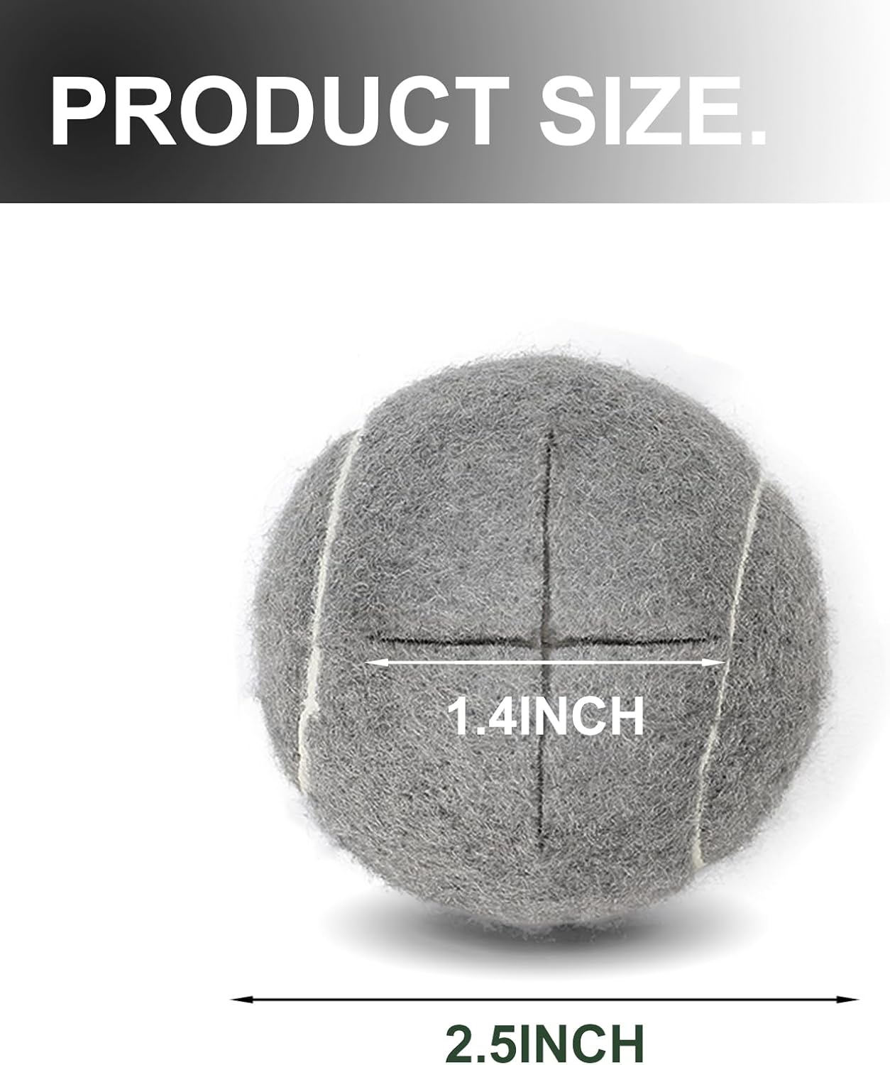 Pelotas de tenis precortadas para patas de muebles y protección del piso, cubiertas antideslizantes de fieltro de larga duración