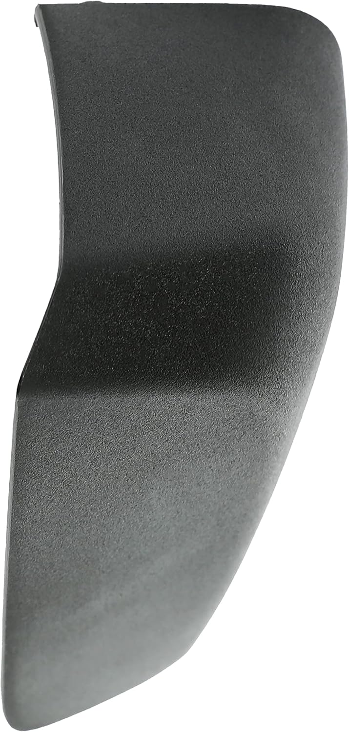 HECASA Cubierta de espejo compatible con Chevrolet Malibu 2016-2022, repuesto para 84026841 de plástico negro lado del conductor