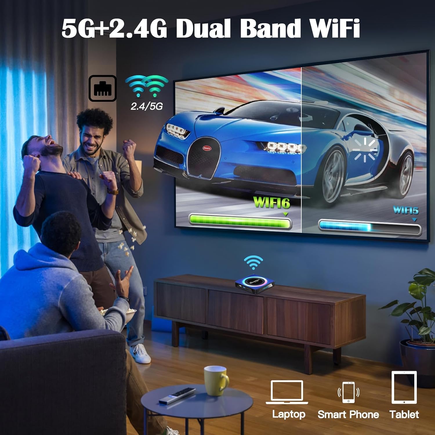 Android 13.0 TV Box 4GB 32GB X88 Pro 13 Android Box 2024 RK3528 8K Smart TV Box con WiFi 6 2.4G5.8G USB 3.0 BT 5.0 HDR 10+ con mini teclado