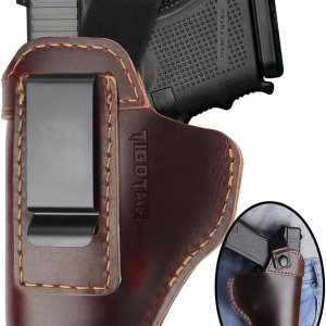 OWB Leather Holster Compatible with Glock 17 19 43X for Taurus G2C G3 G3C fits M&P 9mm Shield for Sig P365 P320 for Springfield XDS Top-Grain Leather OWB Leather Holster Compatible with Glock 17 19 43X for Taurus G2C G3 G3C fits M&P 9mm Shield for Sig P365 P320 for Springfield XDS Top-Grain Leather