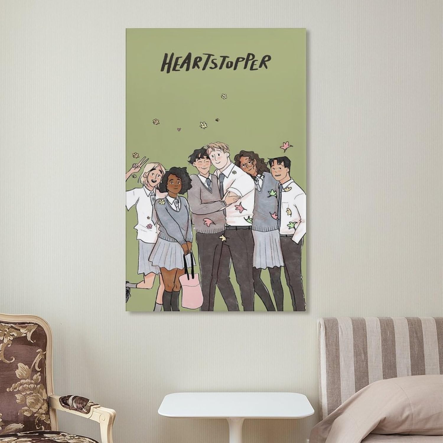Heartstopper – Pósteres de TV de temporada 2 (7) impresiones artísticas en lienzo para decoración de pared, decoración de habitación, decoración de