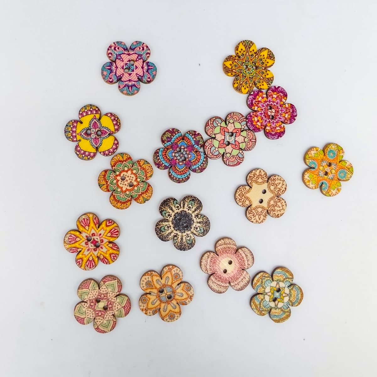 4 piezas retro pintadas pequeñas flores agujas, soporte magnético para punto de cruz, accesorios de costura y bordado, aguja magnética niñera