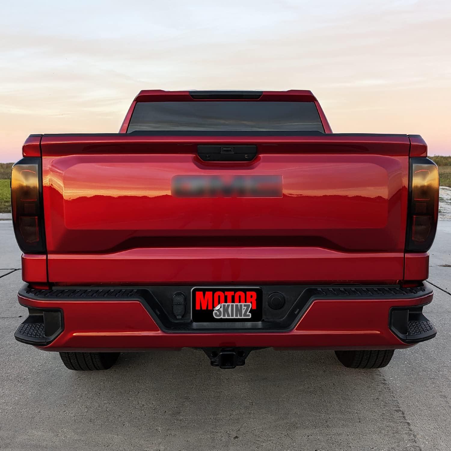 SlickMod Tinte de humo de vinilo precortado para GMC Sierra 1500 2019-2023 (no LED) (20% humo oscuro, 1. luz trasera)