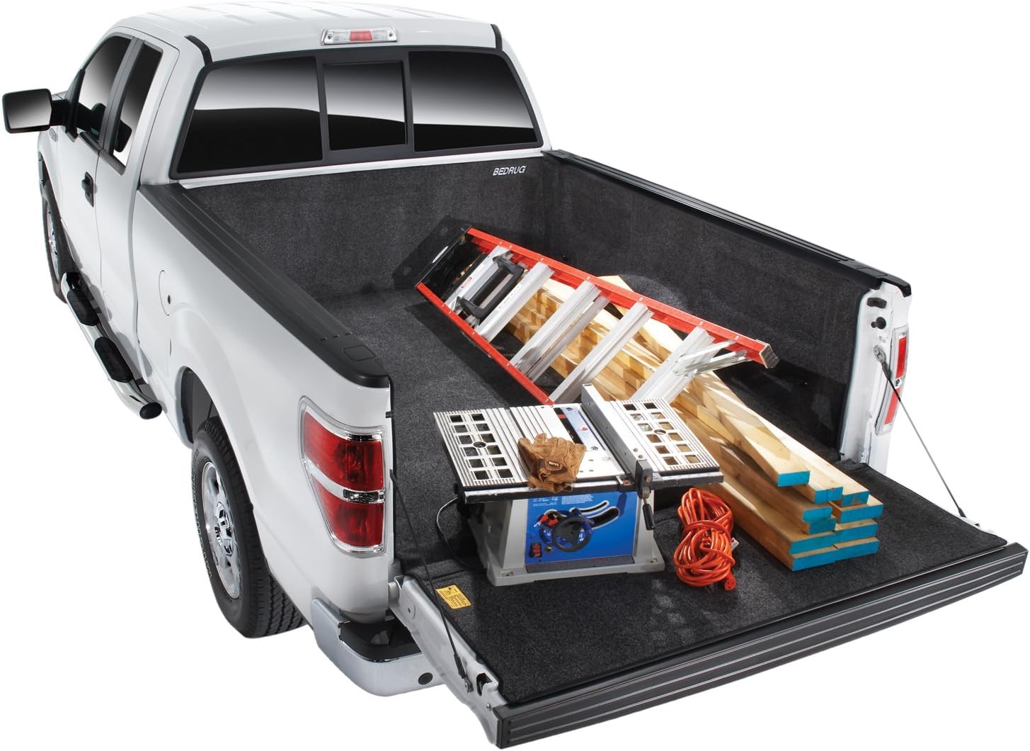 Bedrug Forro de cama clásico  2007 – 2021 Toyota Tundra 78.7 Bed (BRZSPRAYON es necesario si se instala sobre el forro rociador), gris carbón