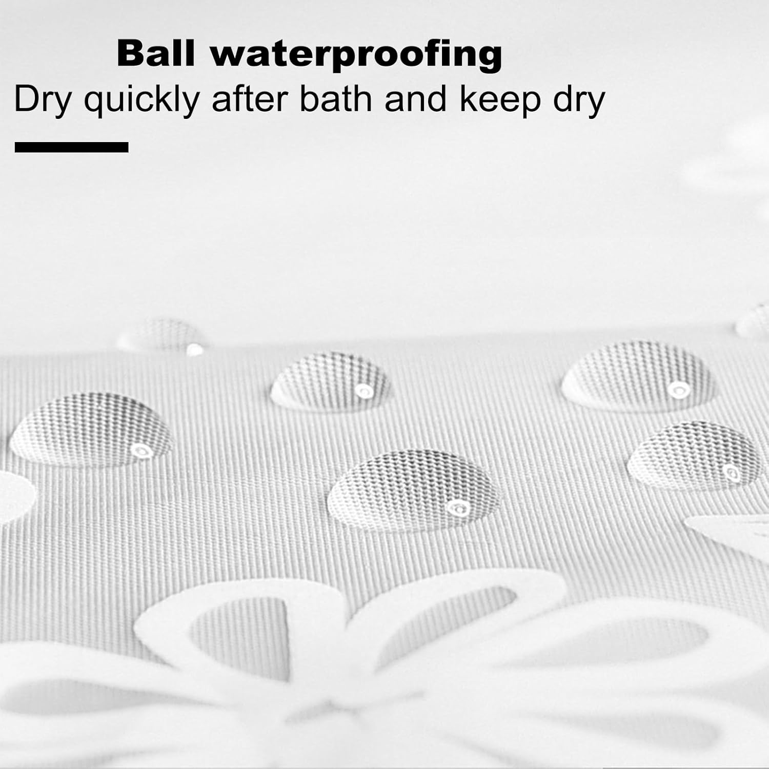 Cortina de ducha de girasol amarillo con 12 ganchos, cortina de baño decorativa de tela floral impermeable para verano, decoración de baño con