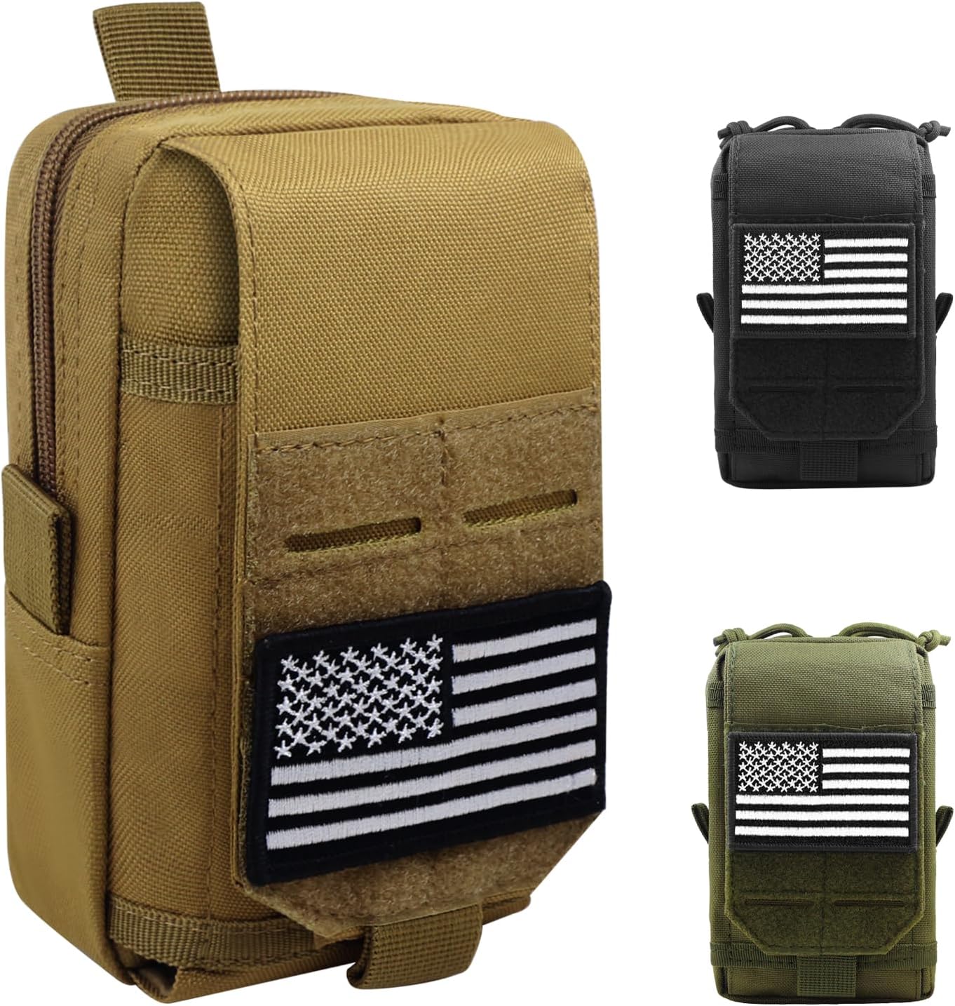 Bolsa táctica chaleco táctico Molle bolsa táctica teléfono celular bolsa multi EDC cintura bolsa