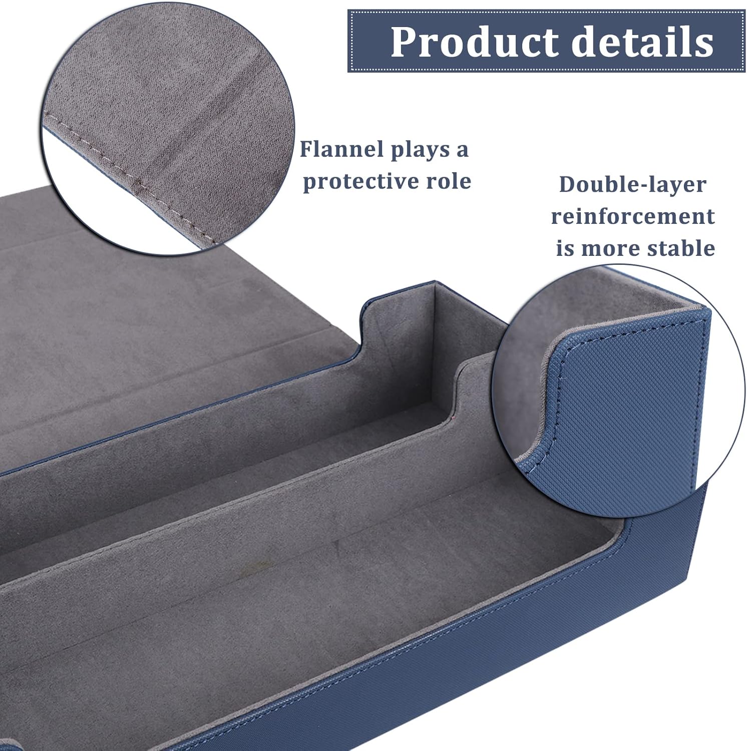 1 caja de almacenamiento con carga superior de tarjetas, caja de almacenamiento para más de 550 tarjetas mágicas, tarjetas de béisbol, funda de
