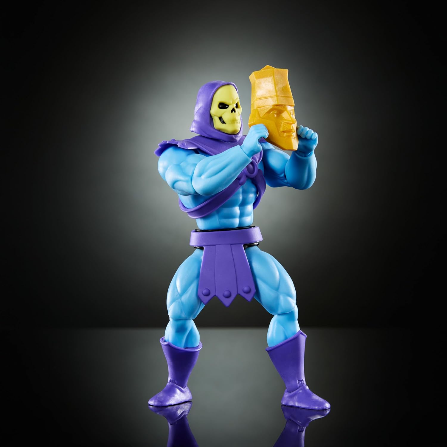 Masters of the Universe Origins Toy – Figura de acción de esqueleto de la colección de dibujos animados, villano a escala de 5.5 pulgadas con