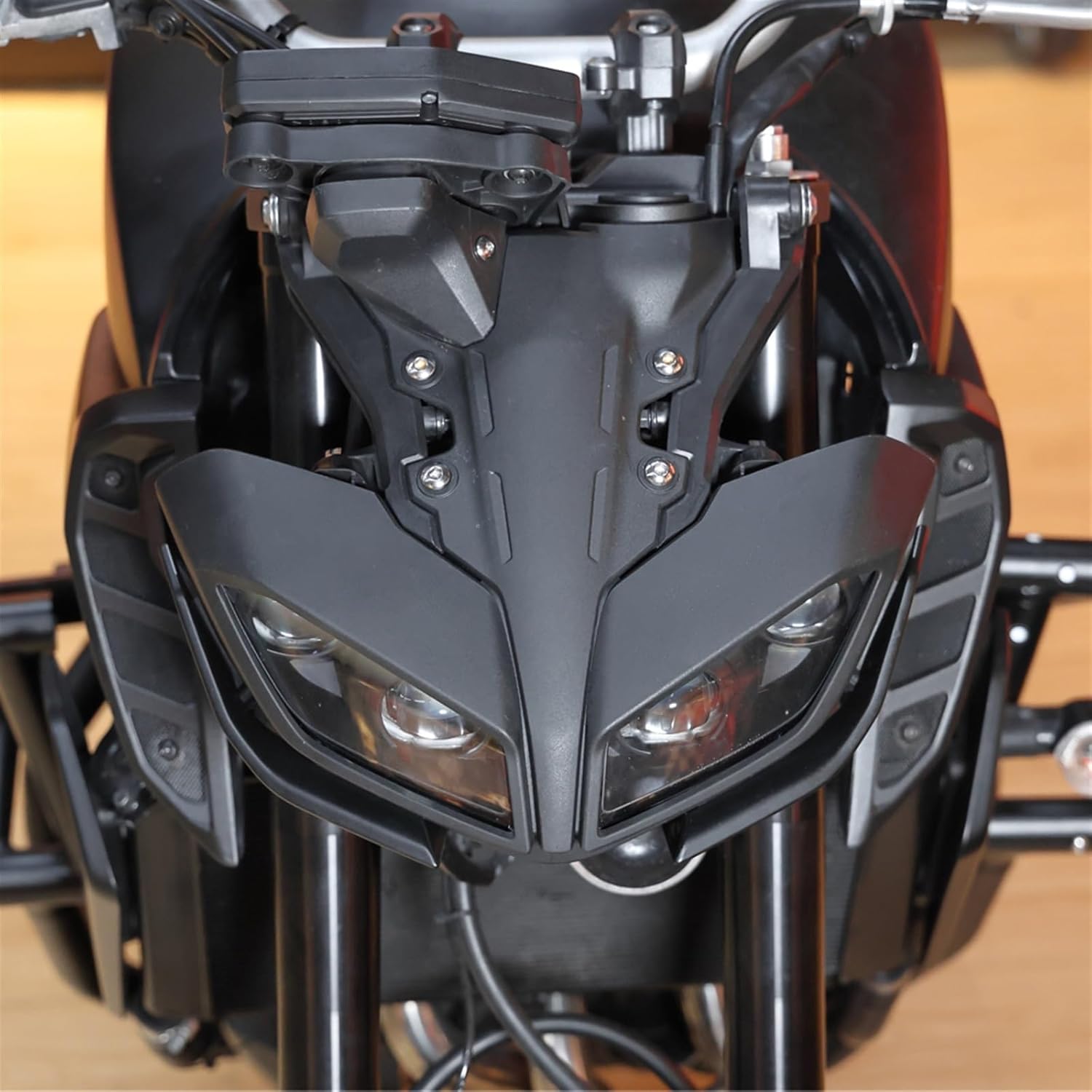 Compatible con Yamaha MT09 2017-2020, carcasa protectora, marco de instrumentos, carenado superior MT 09 MT-09 FZ09 FZ 09 FZ-09 2018 2019 (color B