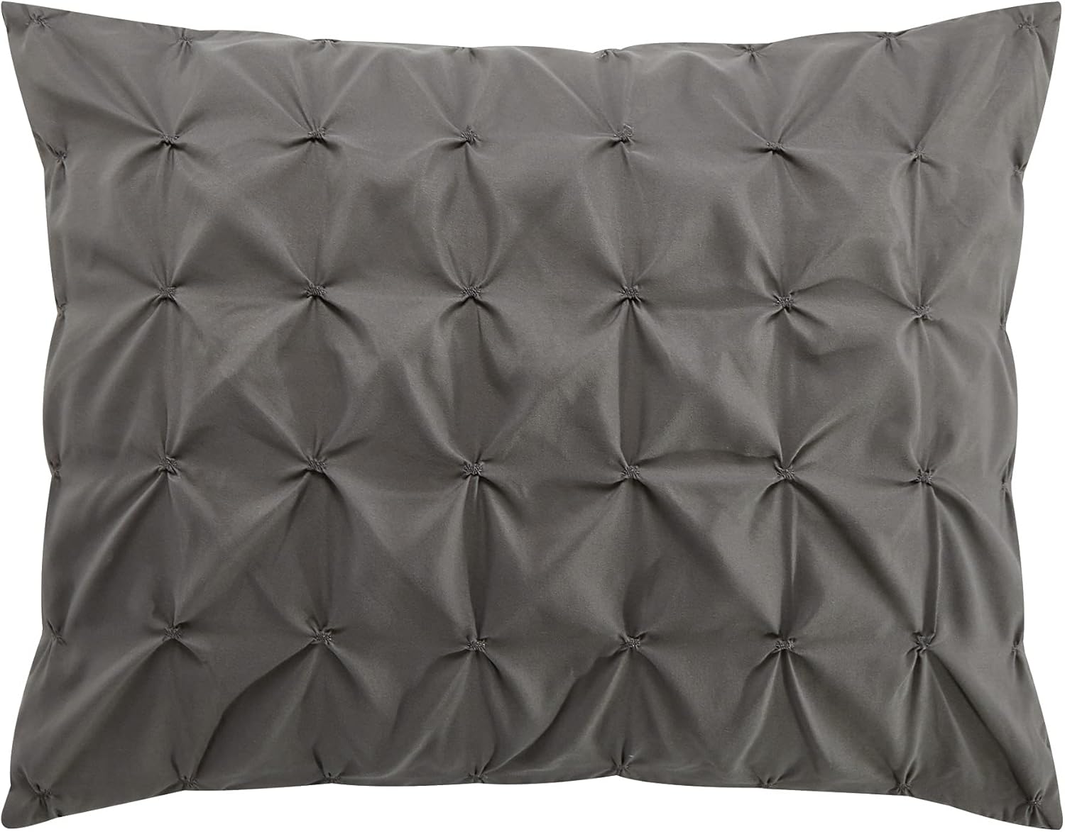 Chic Home Mercer – Juego de edredón de 8 piezas con diseño de caja plisada en una bolsa, juego de sábanas y fundas de almohada decorativas