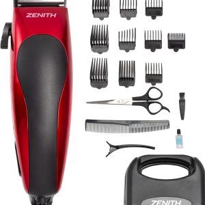 Zenith Superclip+ – Kit de corte de pelo de 18 piezas, cortapelos para hombres, kit de corte de pelo para el hogar, 12 piezas, incluye estuche de Zenith Superclip+ – Kit de corte de pelo de 18 piezas, cortapelos para hombres, kit de corte de pelo para el hogar, 12 piezas, incluye estuche de