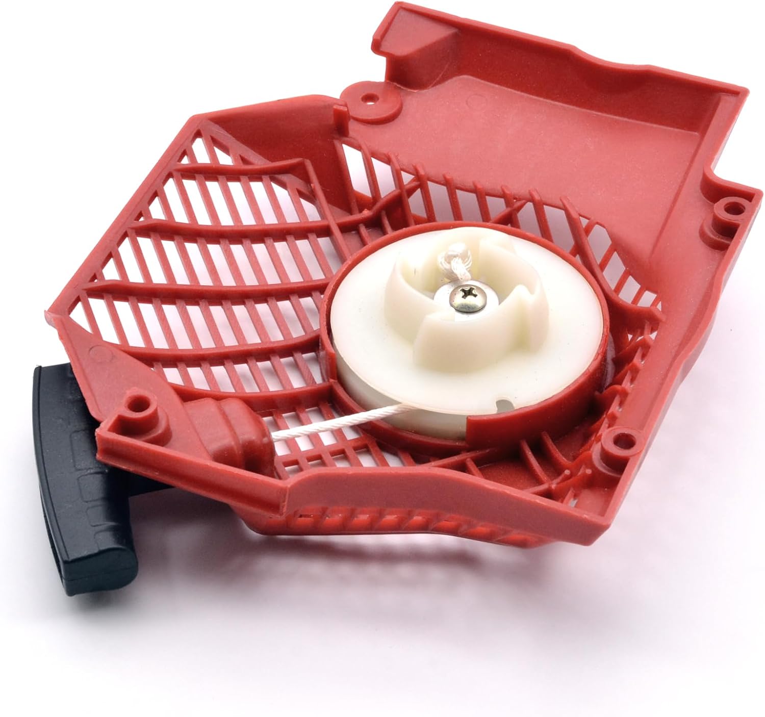 HAOTOM Arrancador de retroceso compatible con motosierra Jonsered CS-2063 2065 2071 2163 2165 2171 503692803 rojo