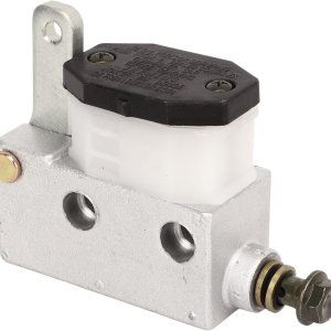 Aramox Bomba de cilindro maestro de freno Construcción de metal Instalación simple 12.8 Conjunto de cilindro maestro de freno para Go Kart ATV UTV Aramox Bomba de cilindro maestro de freno Construcción de metal Instalación simple 12.8 Conjunto de cilindro maestro de freno para Go Kart ATV UTV