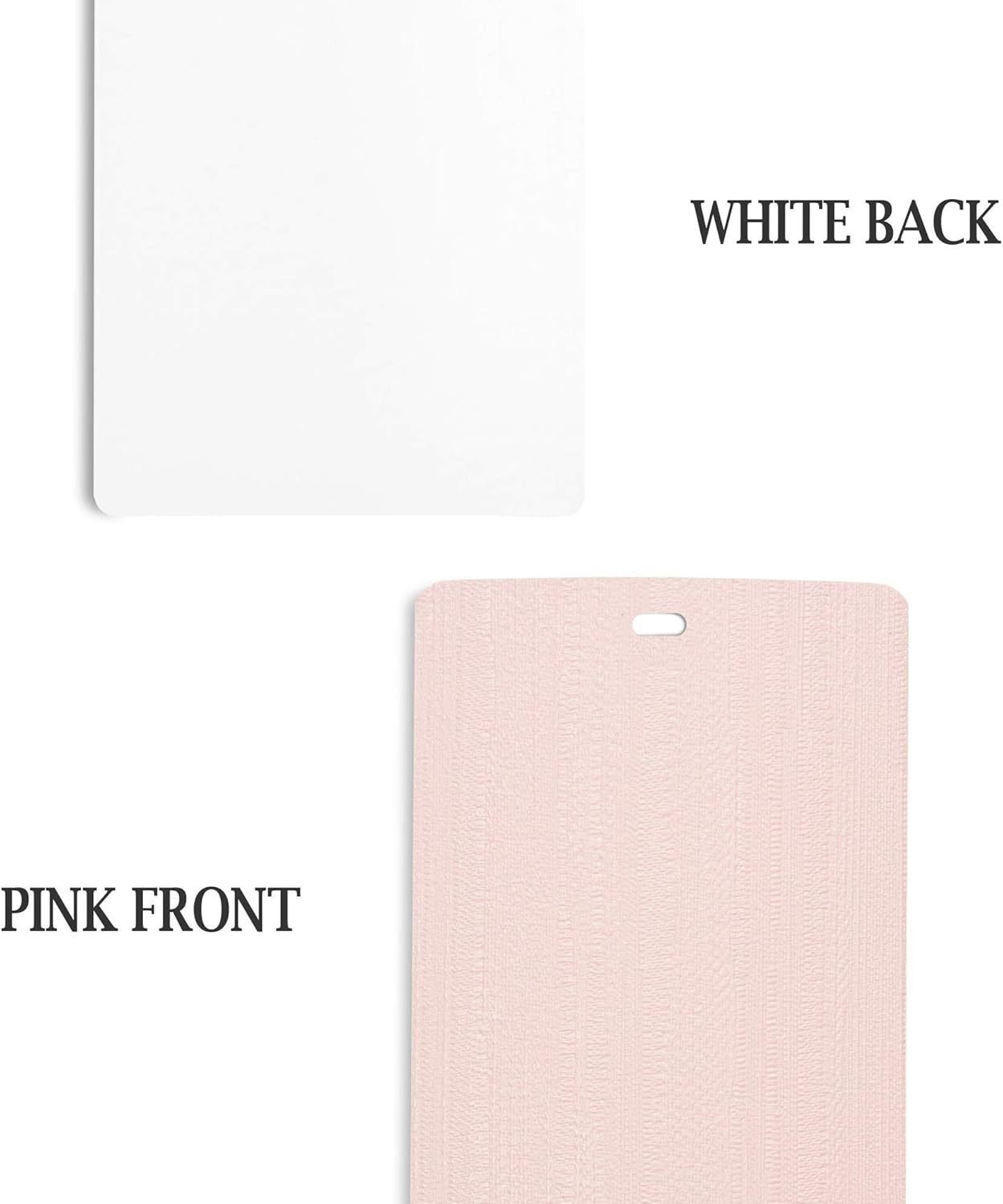 DALIX Puerta corrediza con textura vertical rosa ártico, 82.5 unidades, paquete de 5