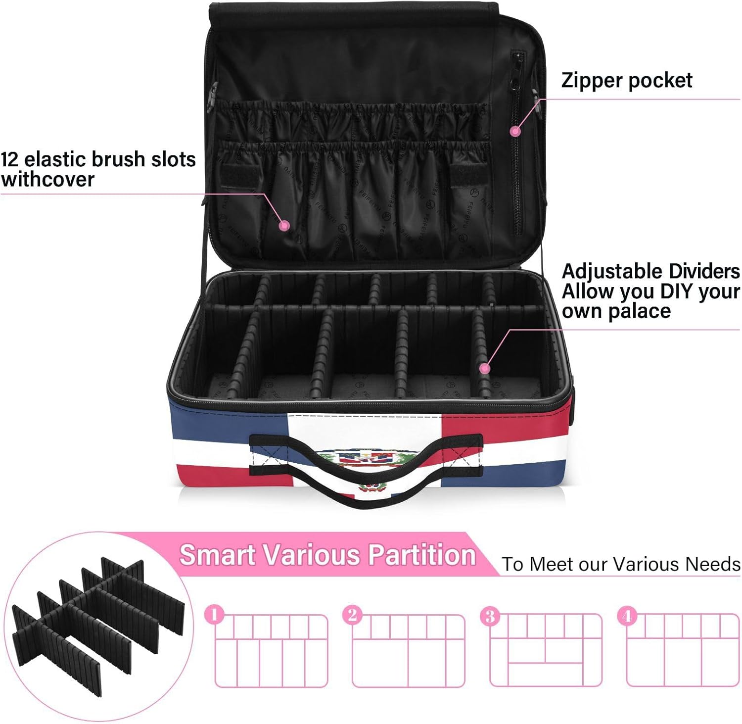 Mtaxmziznjk1vfbtnkgzwghhy3my (1) multifunction cosmetic travel make up make up bags makeup bag travel bolso para guardar maquillaje for women girl