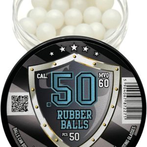 50 bolas de pintura fluorescentes de silicona Rubber Balls de visión nocturna azul que brillan en la oscuridad en 50 cal. para entrenamiento y 50 bolas de pintura fluorescentes de silicona Rubber Balls de visión nocturna azul que brillan en la oscuridad en 50 cal. para entrenamiento y