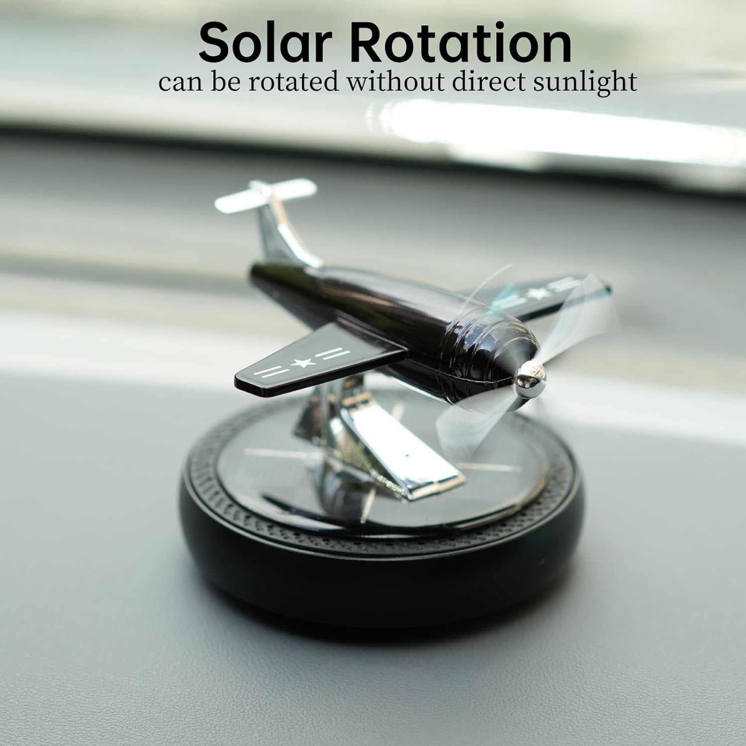 Ambientadores de aire para automóvil con rotación solar, decoración creativa de perfume de automóvil, alivia el estrés y purifica los olores,