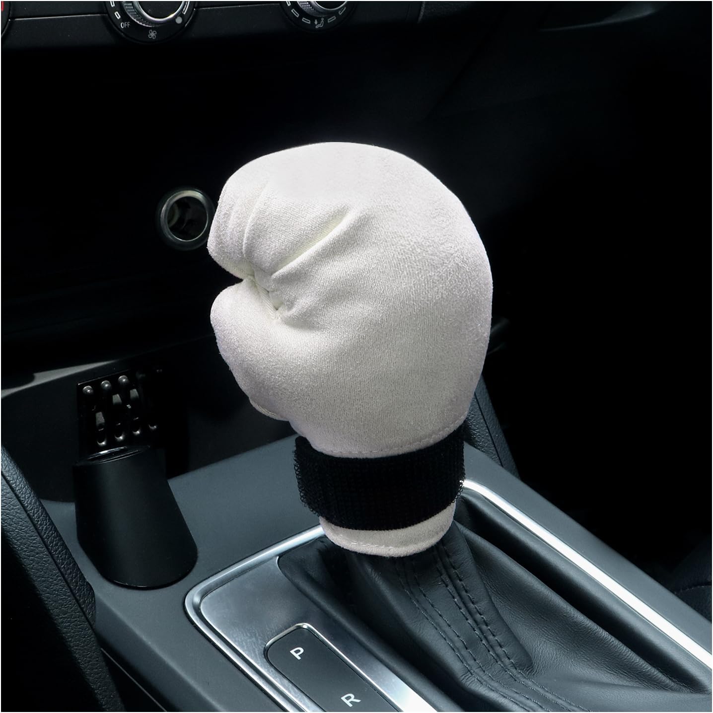 Funda para palanca de cambios de automóvil, funda para pomo de palanca de cambios para decorar y proteger los accesorios interiores del automóvil,