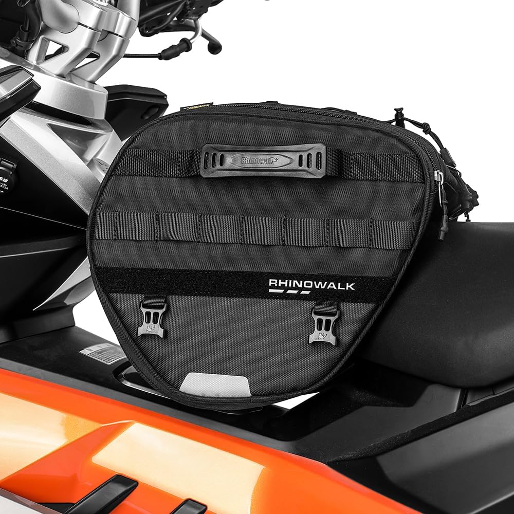 Rhinowalk Scooter motocicleta tanque bolsas pedal bolsa de herramientas delantera para Honda X-ADV 750cc ala NSS 350CCYAMAHA XMAX TMAX SYM TMAX ADV