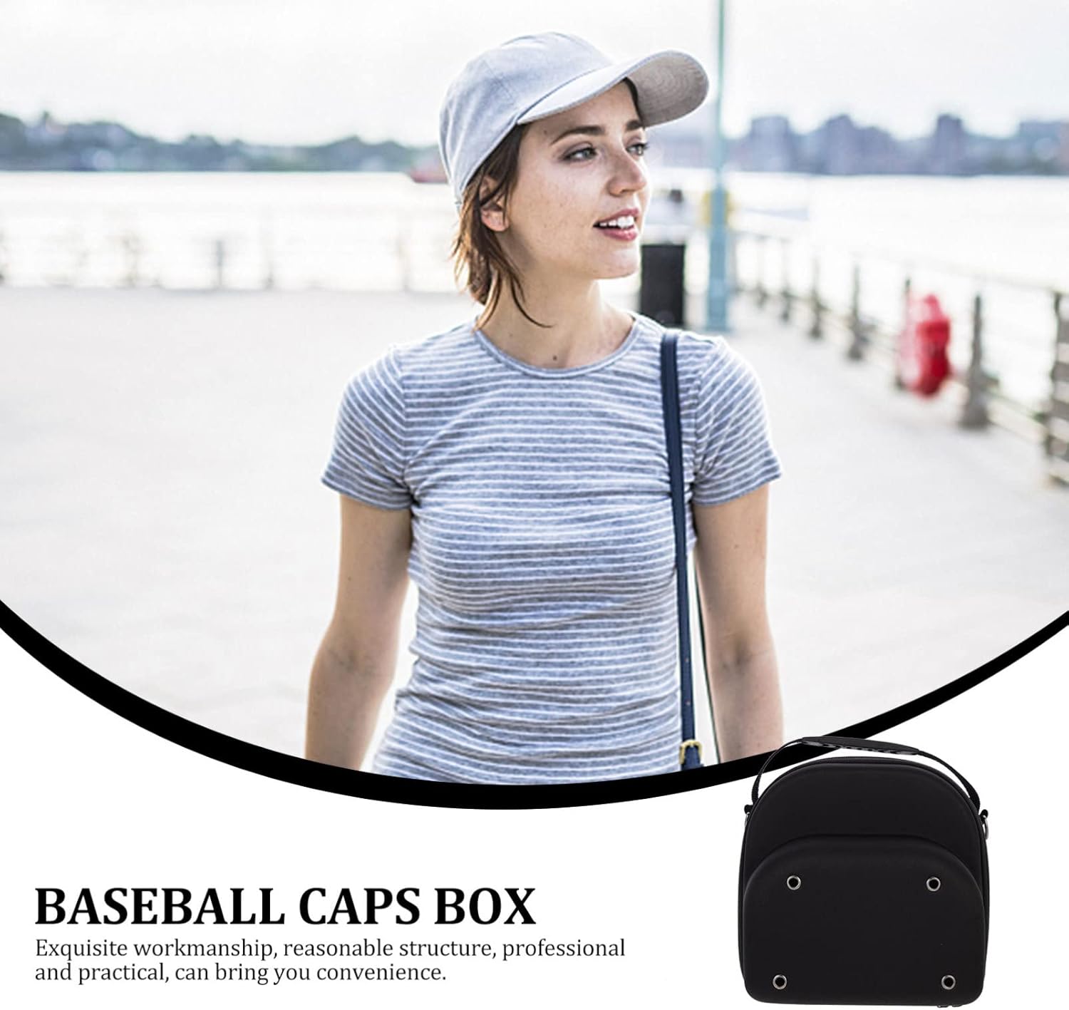 Ipetboom Sombreros para hombre, 1 unidad, soporte para sombreros, organizador de sombreros para gorras de béisbol, gorras, organizador de gorras de