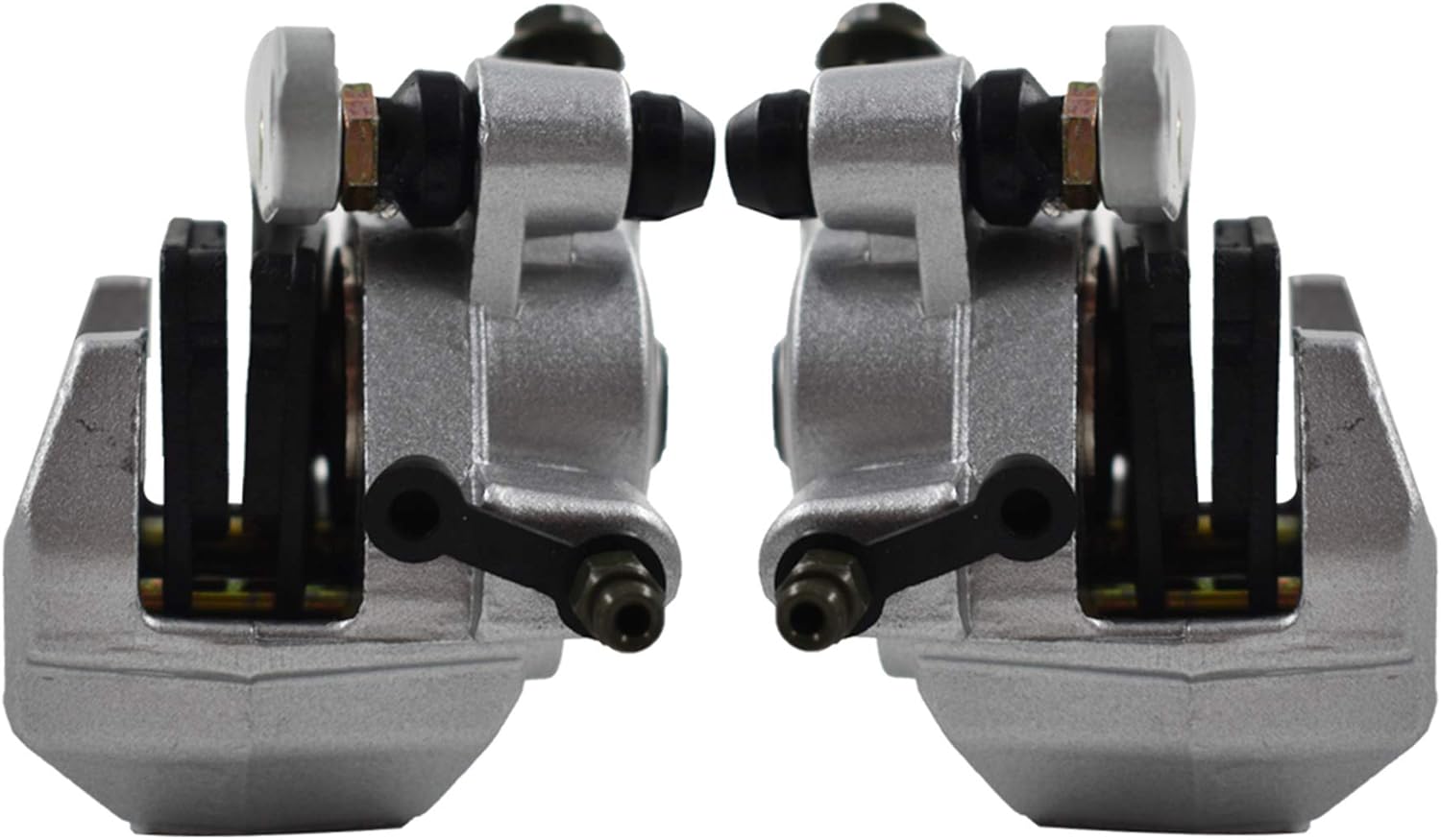 Pinza de freno delantera izquierda y derecha de repuesto para Yamaha Banshee 350 Grizzly 350 400 450 Big Bear 250 350 450 Blaster Bruin Raptor