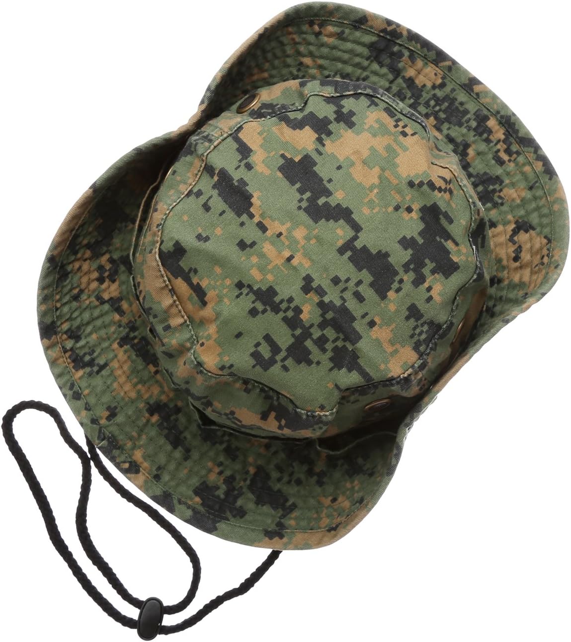 Sombrero de cubeta para verano, para exteriores, para pescar, de safari, de caza, con correa ajustable