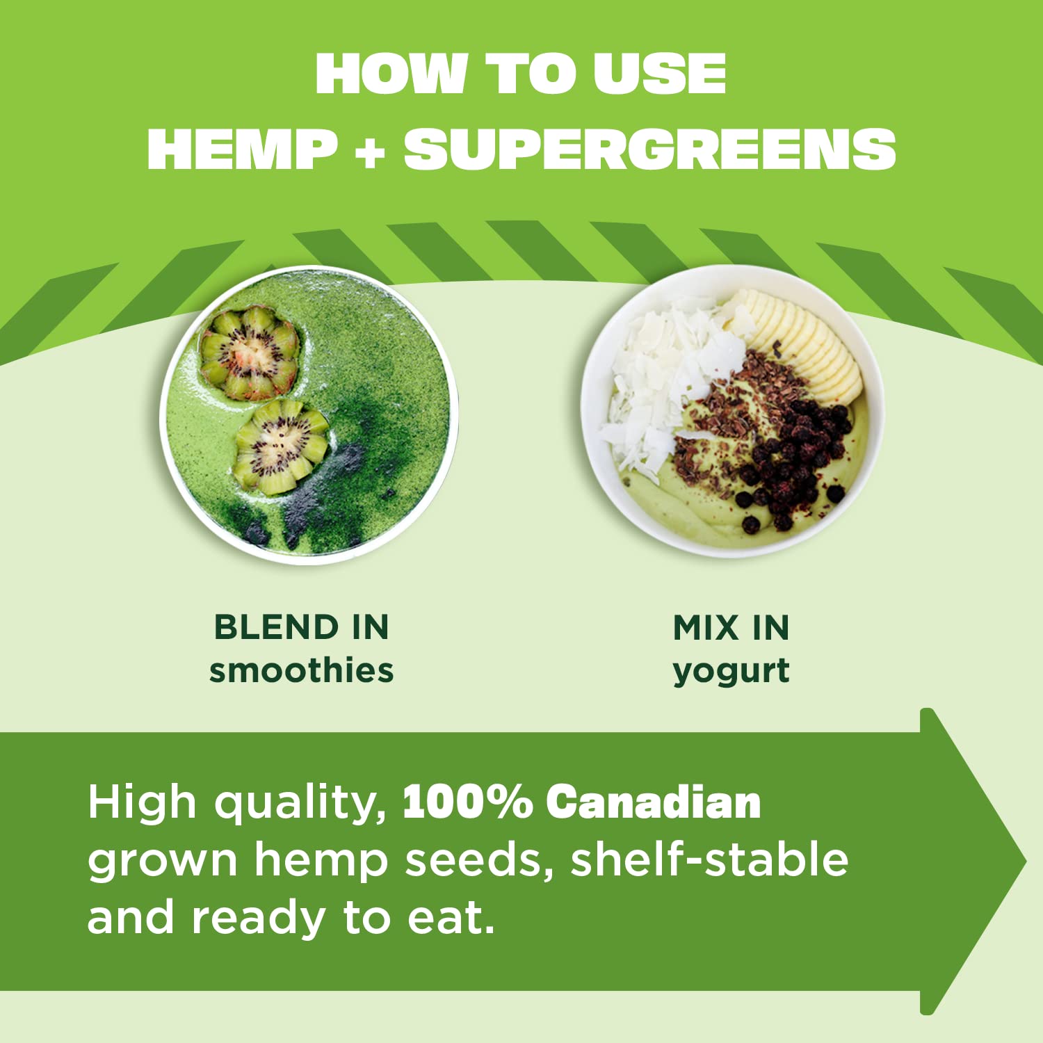 Manitoba Harvest Polvo orgánico de cáñamo y superverdes, 7.5 onzas, superalimento verde en polvo con 0.23 onzas de proteína, 0.11 onzas de fibra por