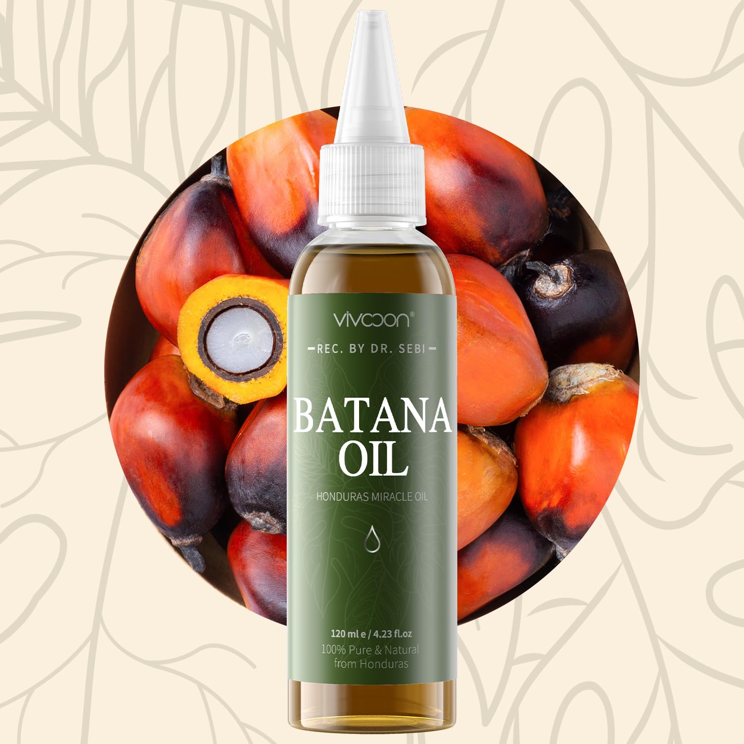 El aceite de batana mejora el brillo del cabello y la piel con 100% puro y natural de Honduras, promueve el bienestar del cabello para hombres y