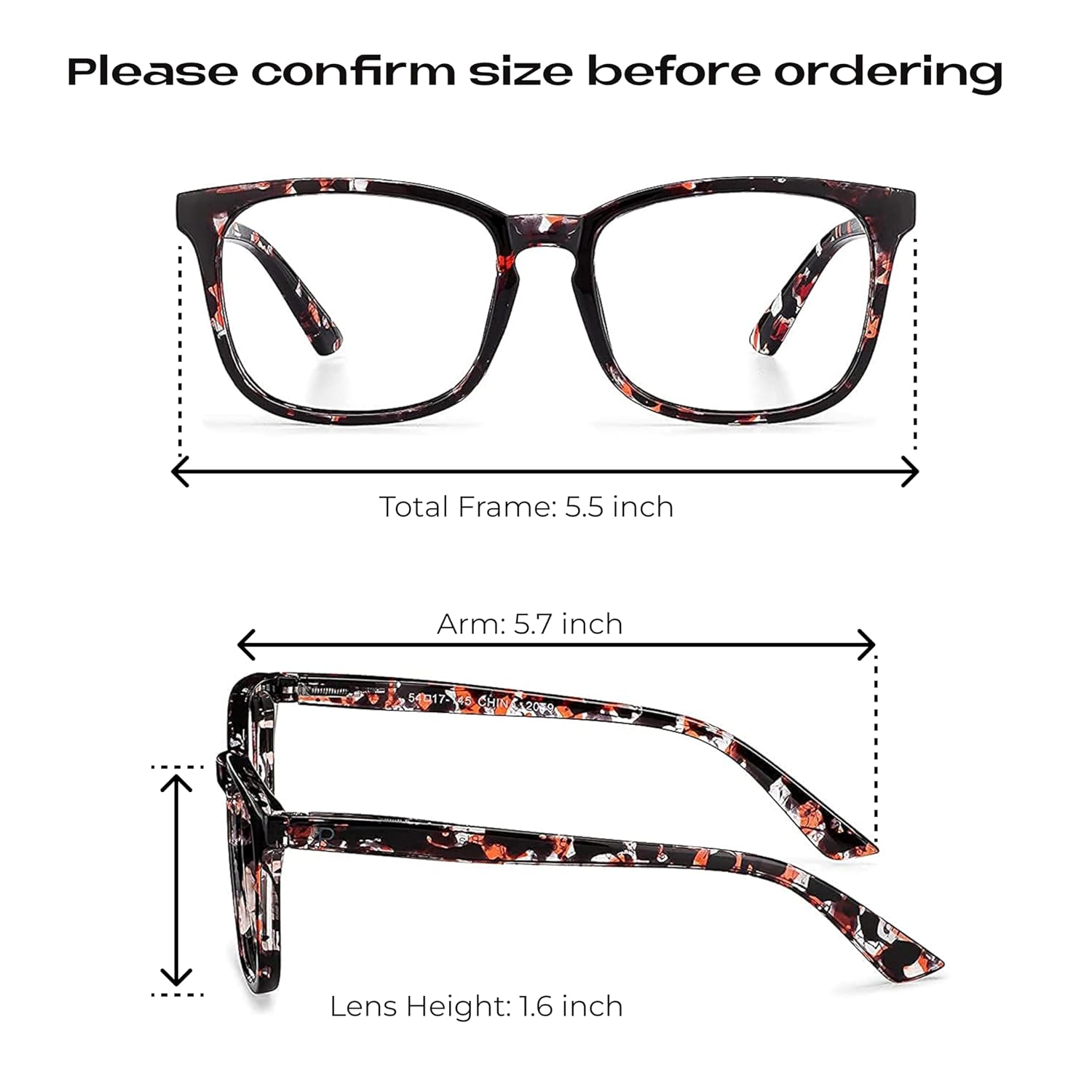Readerest Lentes de lectura con bloqueo de luz azul (tortuga rosa, aumento de 0.00), anteojos para computadora con lente reflectante fina,