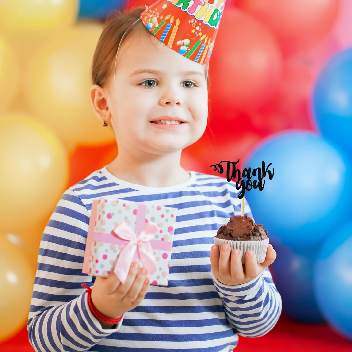 36 piezas de decoración de cupcakes con purpurina para el día de Acción de Gracias, para boda, aniversario, despedida de soltera, baby shower, niños