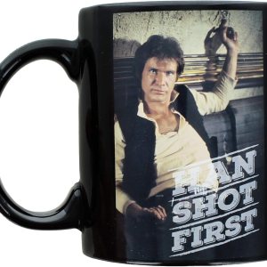 STAR WARS Han Solo Han Shot First Taza de café STAR WARS Han Solo Han Shot First Taza de café