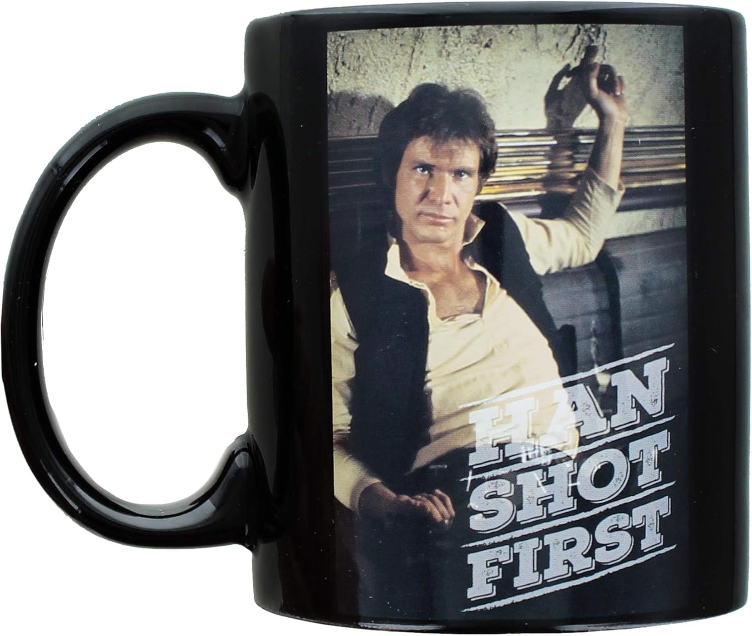 STAR WARS Han Solo Han Shot First Taza de café