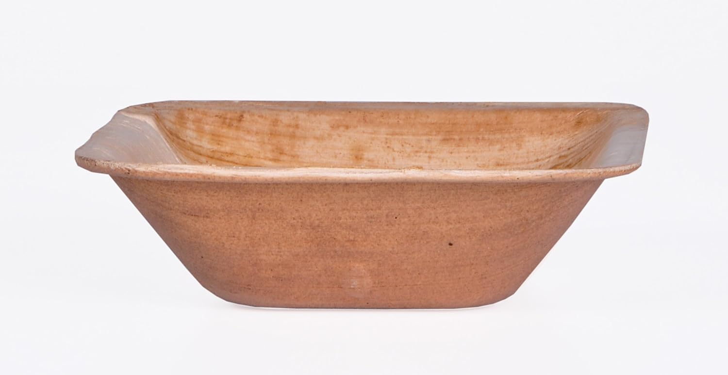 Paquete de 100 cuencos cuadrados de hoja de palma de 4 pulgadas, compostables, desechables, de alta calidad, resistentes, ecológicos, aptos para