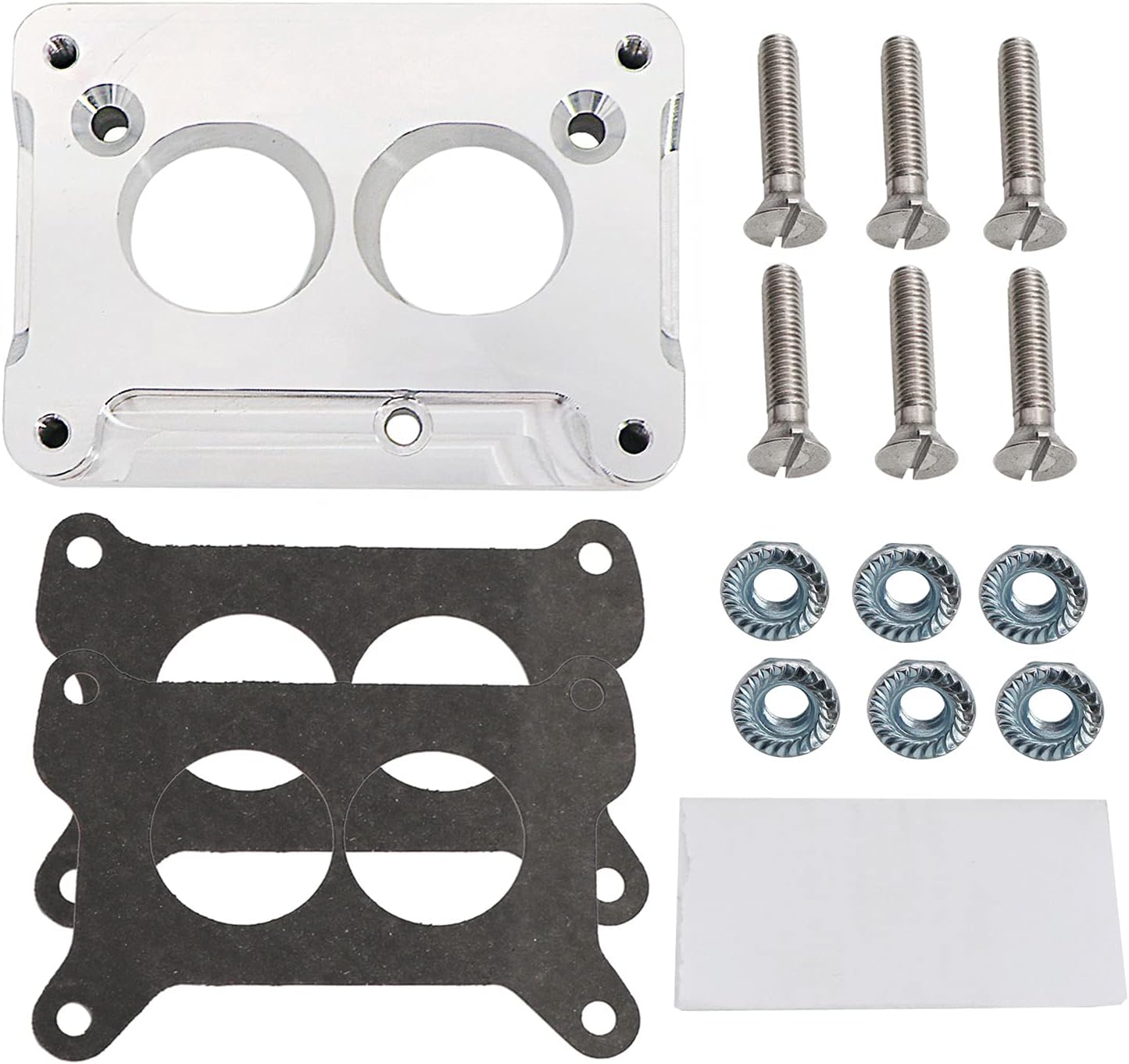 El adaptador del colector de admisión para TBI adapta un bloque pequeño 1.75 “de diámetro interior del cuerpo del acelerador de inyección de 1” de