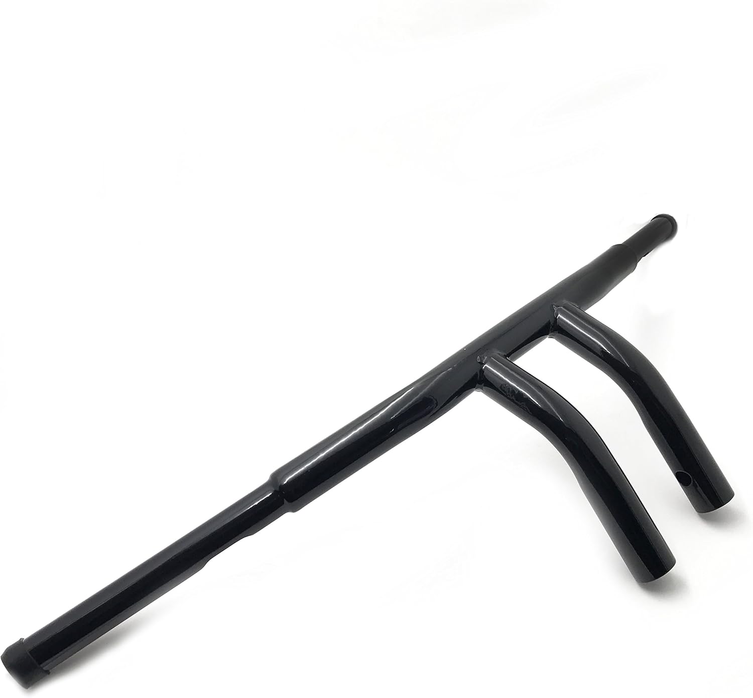 HTTMT HB01-1-14 pulgadas negro plano 6 pulgadas Buffalo T-Bar Manillar compatible con Harley ’03-’13 FLHR y FLHRC Harley ’00-’17 FLS FLSS FLST